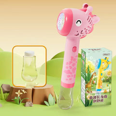 Giraffe Bubble Gun Toy | Automatic Bubble Blaster