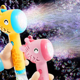 Giraffe Bubble Gun Toy | Automatic Bubble Blaster
