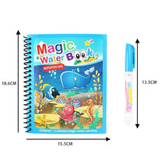 Magic Water Drawing Book | Reusable Kids Learning Toy