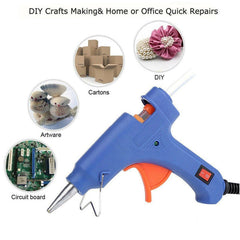Hot Melt Glue Gun with Free Stick