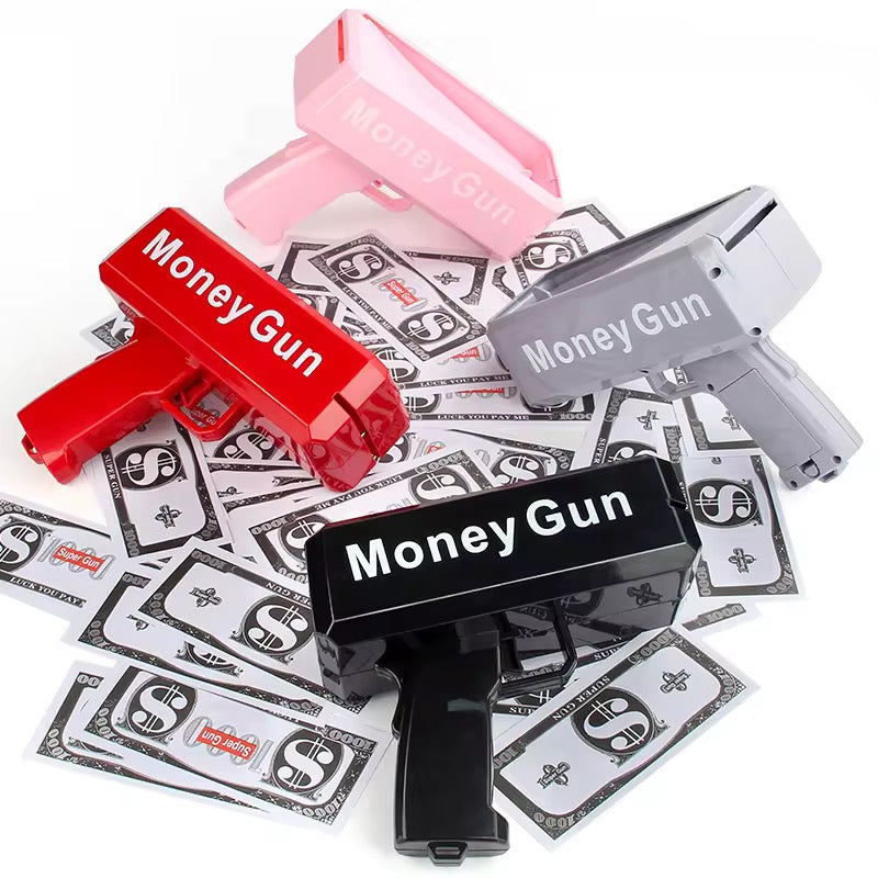 Money Gun | Fun Cash Shooting Toy for Parties & Events