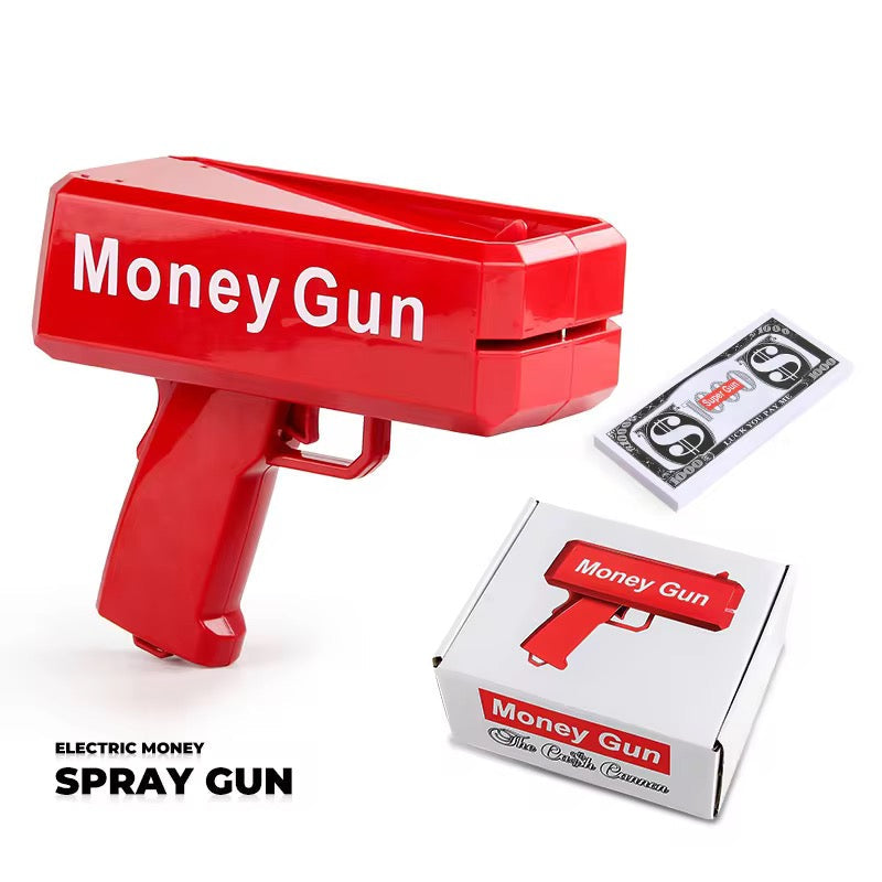 Money Gun | Fun Cash Shooting Toy for Parties & Events