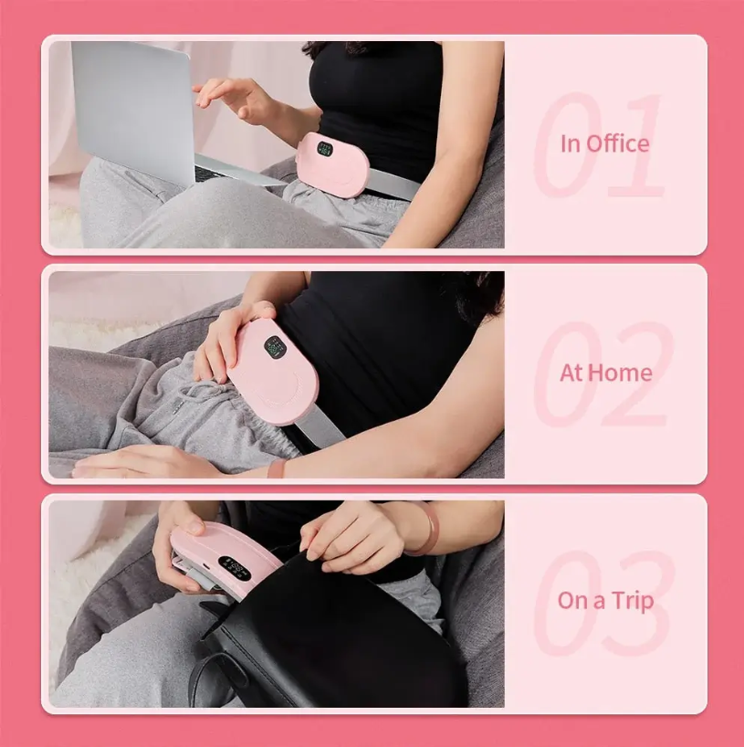 Cordless Heating Belt for Period Pain Relief