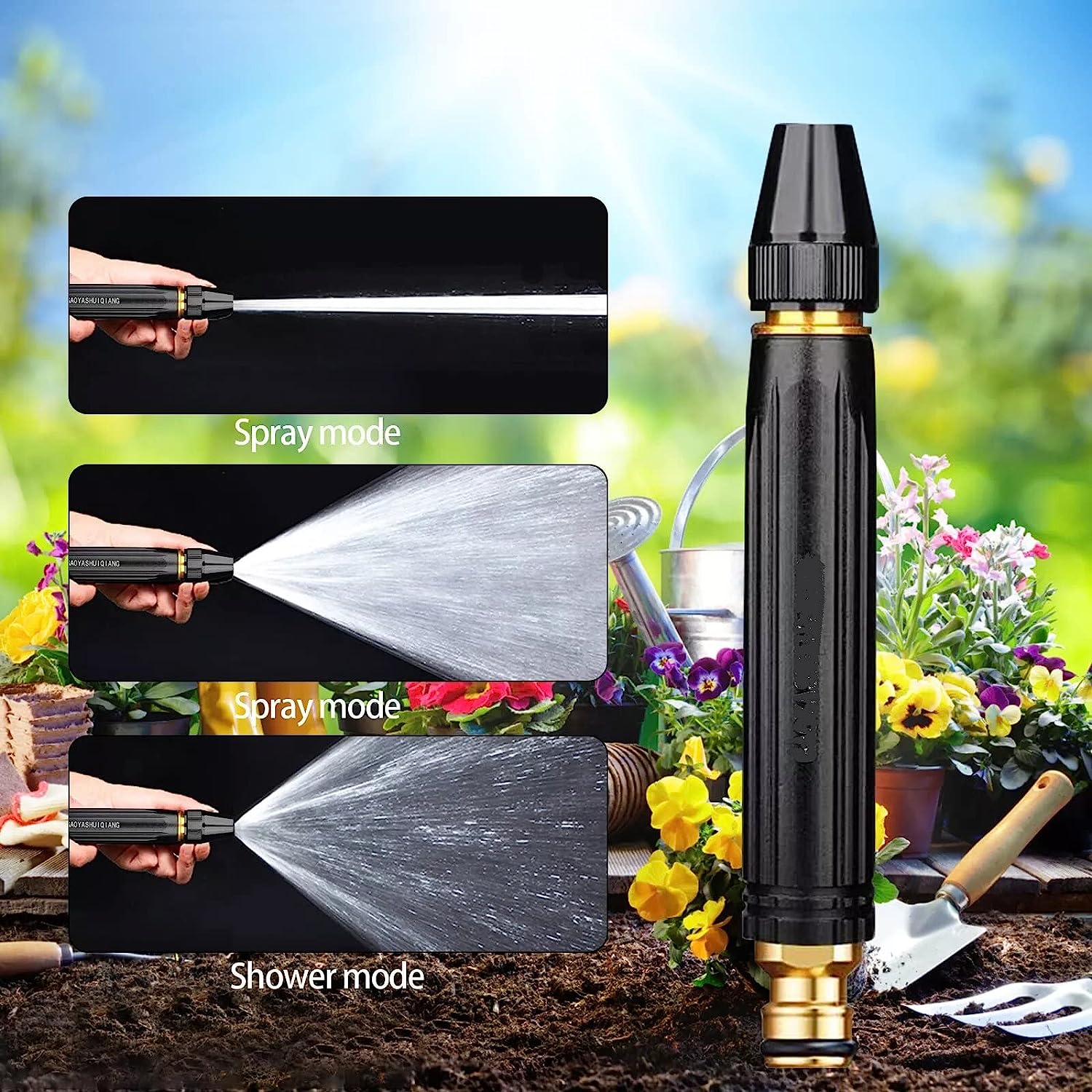 Portable High Pressure Water Nozzle Spray Gun