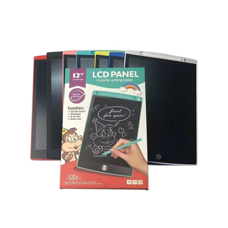 12-Inch LCD Writing Tablet | Reusable Drawing Pad