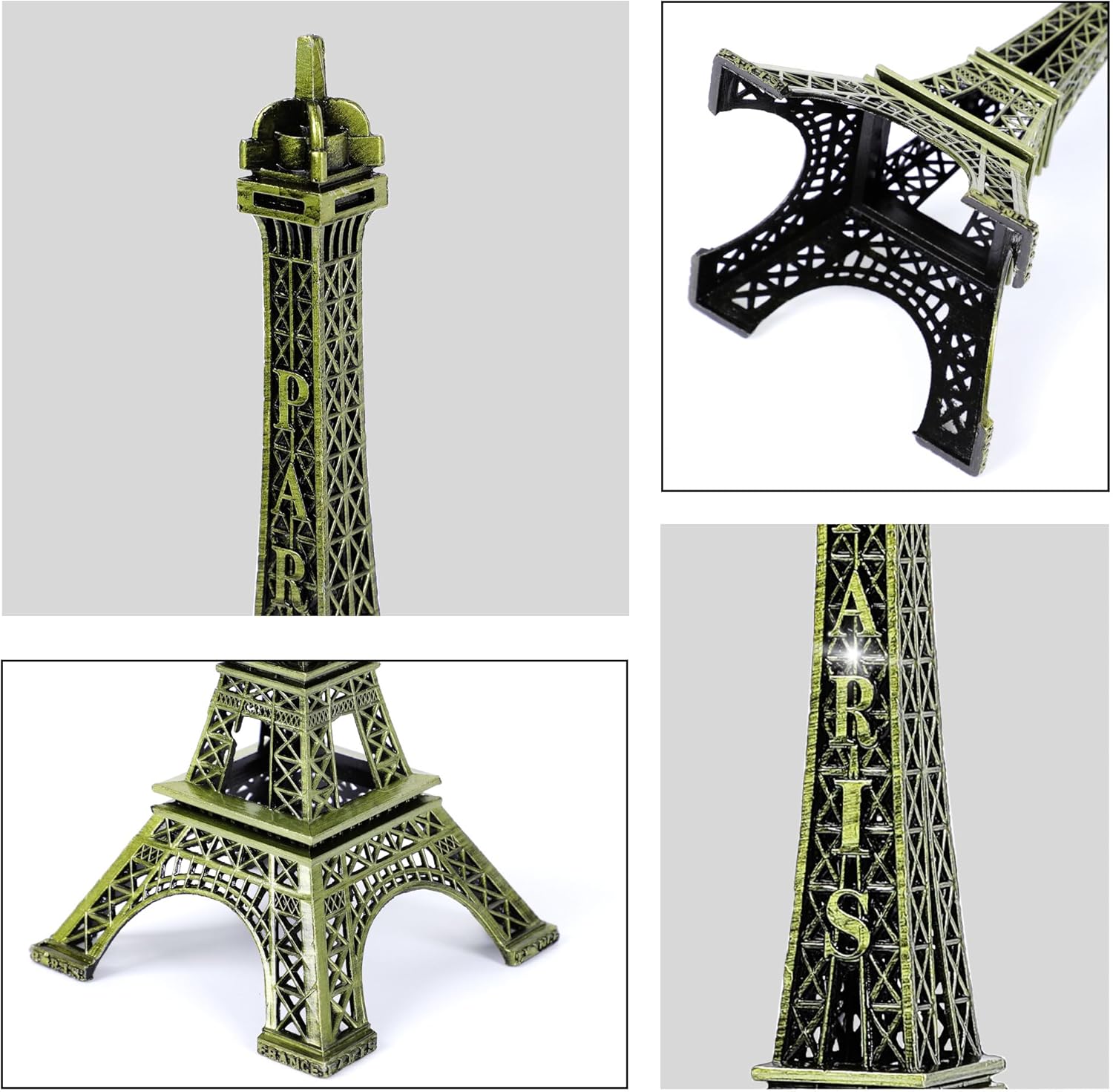 Eiffel Tower Metal Model Statue Paris Décor