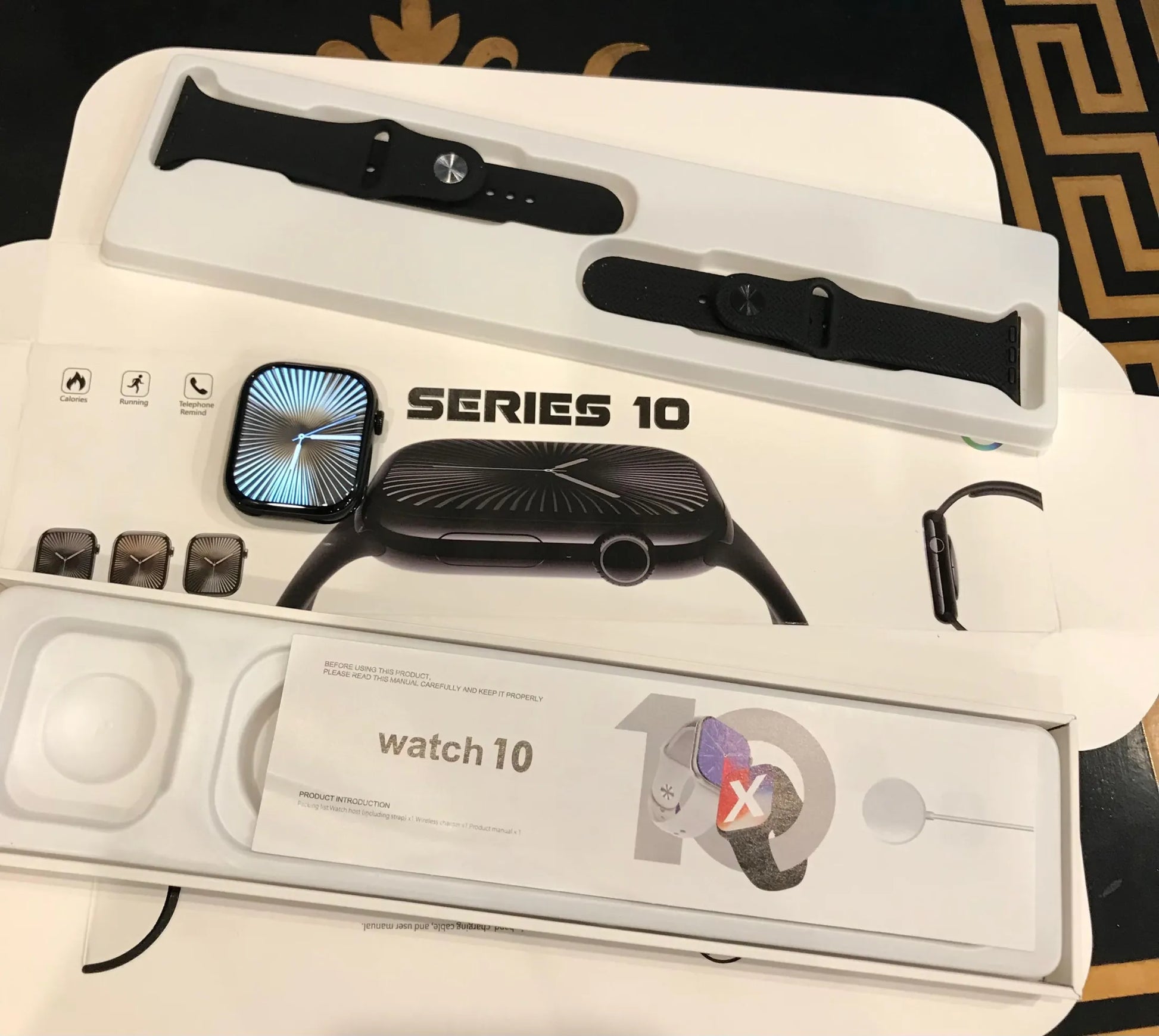 Apple Logo Series 10 Smart Watch
