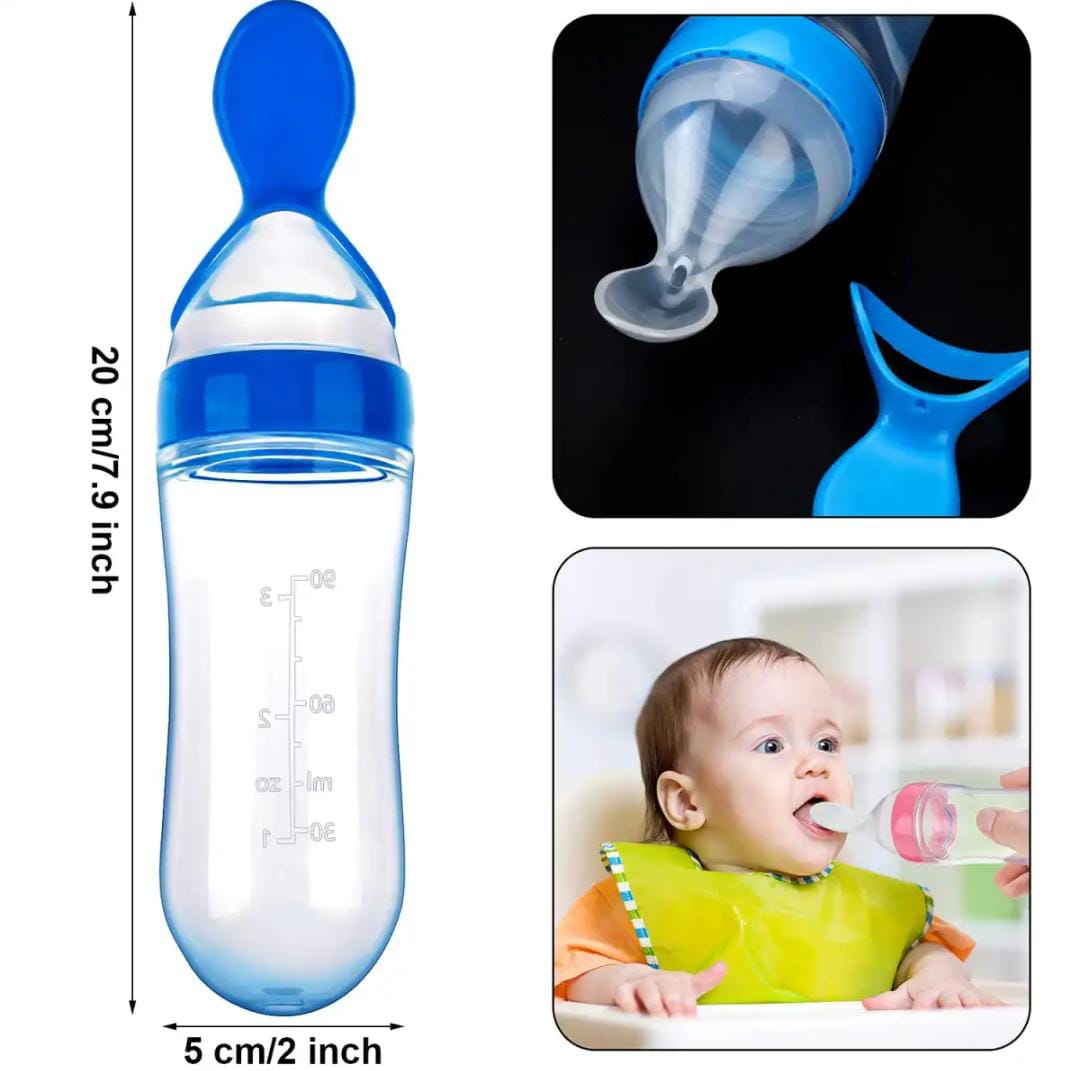 Baby Spoon Feeder, Fruit Pacifier, Knee Pads & Brush