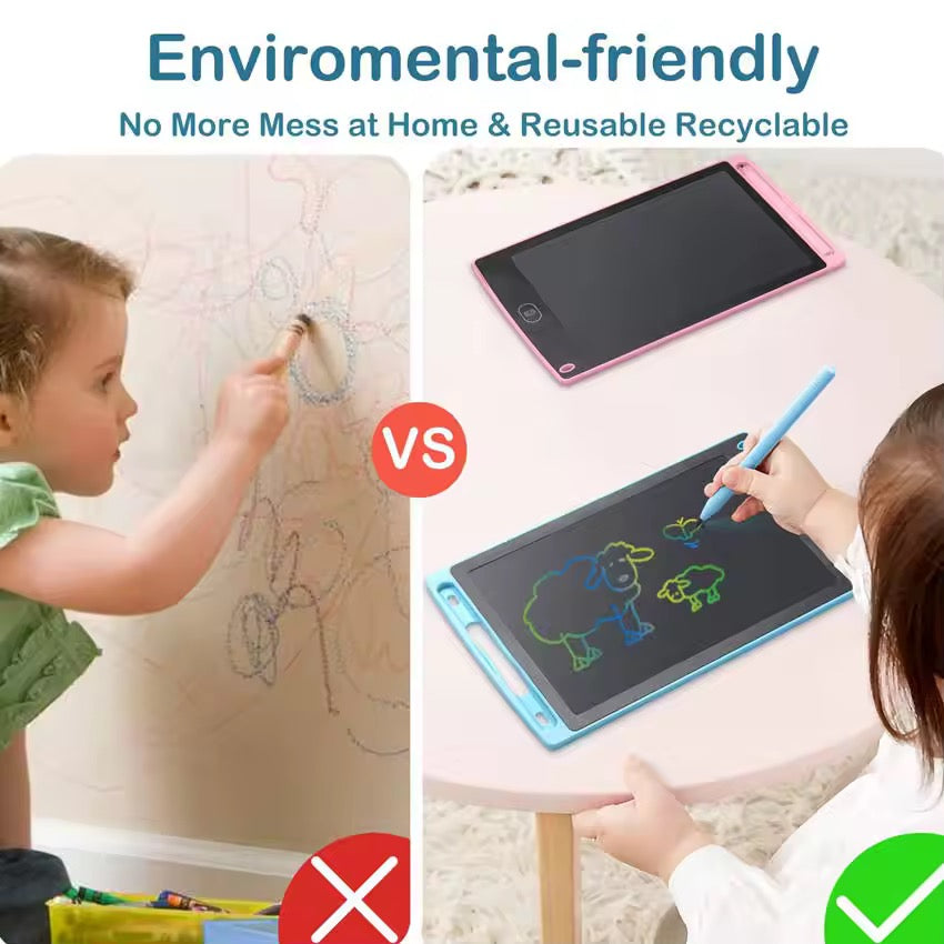 12-Inch LCD Writing Tablet | Reusable Drawing Pad