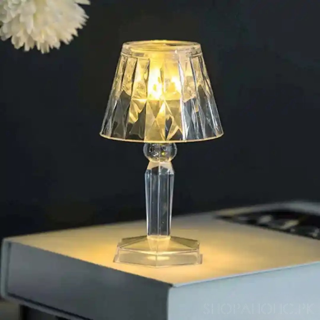 LED Diamond Crystal Mini Table Lamp