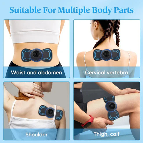 Portable EMS Mini Electric Butterfly Body Massager